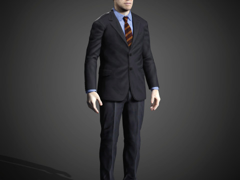 Nathan Dawkins Character 3D Model