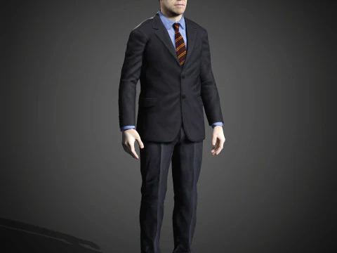 Nathan Dawkins Character 3D Model