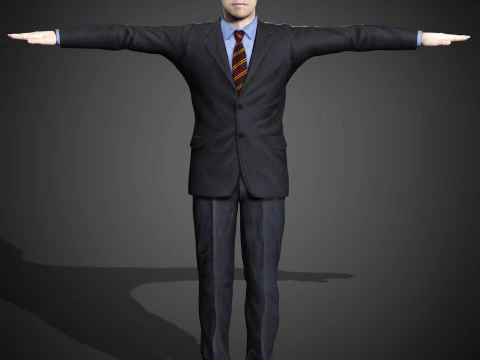 Nathan Dawkins Character 3D Model