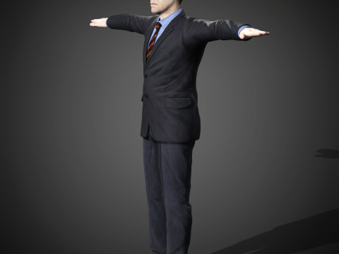 Nathan Dawkins Character 3D Model