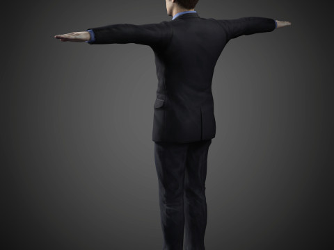 Nathan Dawkins Character 3D Model