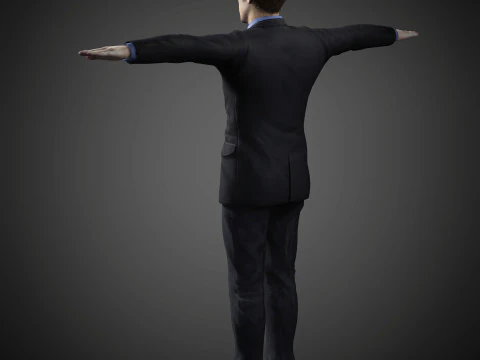 Nathan Dawkins Character 3D Model