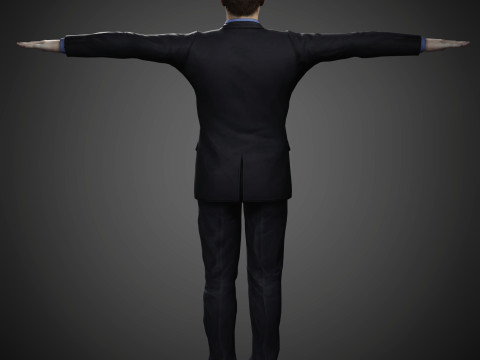 Nathan Dawkins Character 3D Model