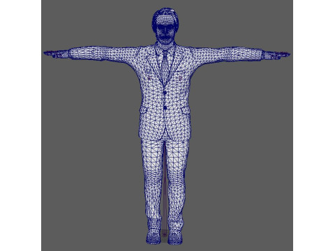 Nathan Dawkins Character 3D Model