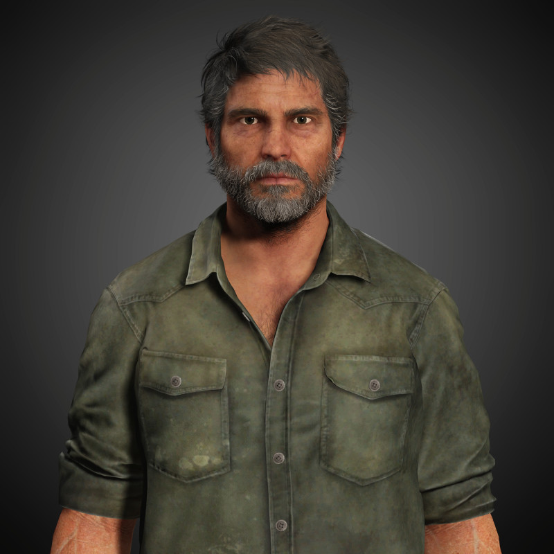 Joel Miller Character Modelo 3D .c4d .max .obj .3ds .fbx .stl .blend 