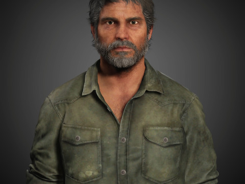 Joel Miller Character 3D मॉडल