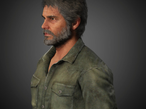 Joel Miller Character Modelo 3D