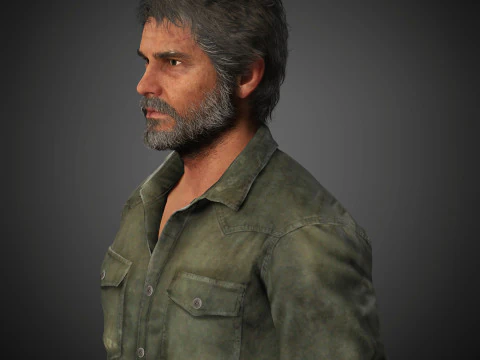 Joel Miller Character 3D Model