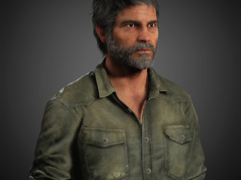Joel Miller Character Modelo 3D