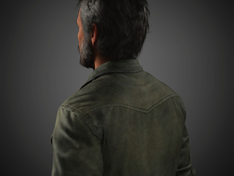 Joel Miller Character Modelo 3D