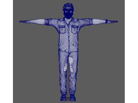 Joel Miller Character Modelo 3D