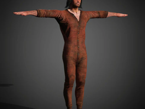 John Marston Character 3D Model