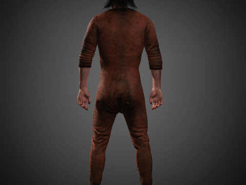 John Marston Character Modello 3D
