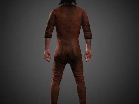 John Marston Character 3D Model