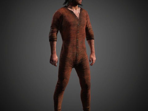 John Marston Character Modello 3D