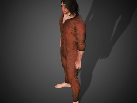 John Marston Character Modello 3D
