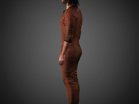 John Marston Character Modello 3D