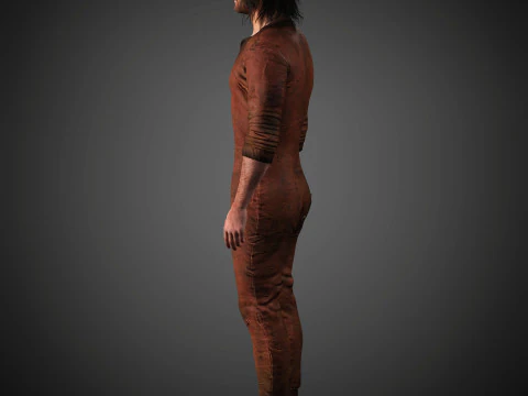 John Marston Character 3D Model