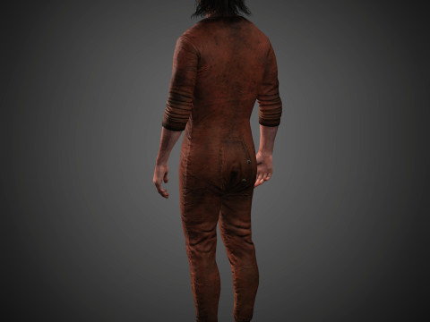 John Marston Character Modello 3D
