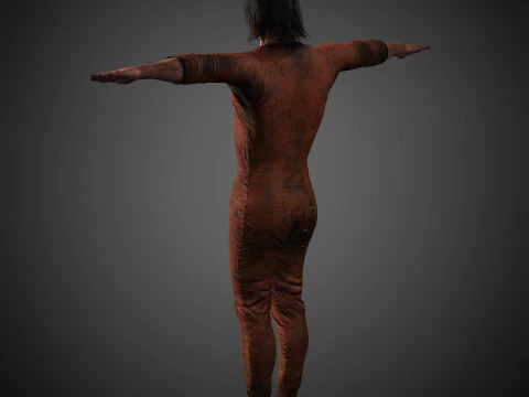 John Marston Character 3D Model