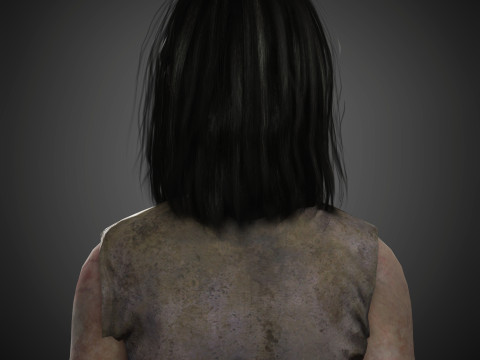 Zombie Character 3D Model
