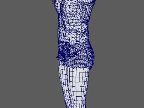 Zombie Character 3D Model