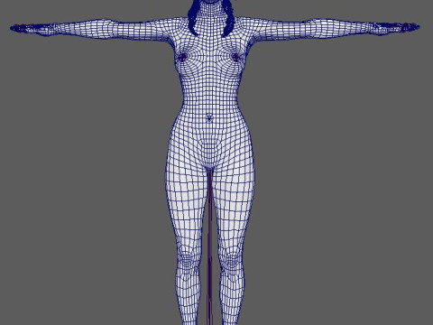 Lara Croft Character 3D-Modell
