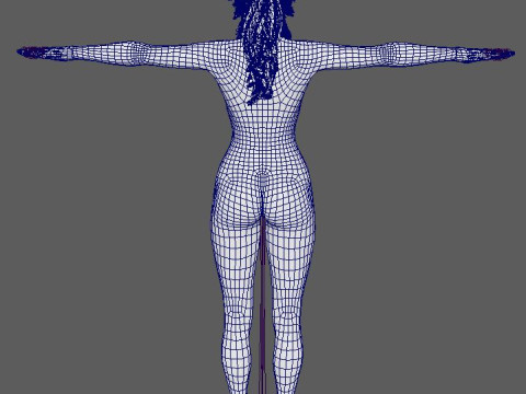 Lara Croft Character 3D-Modell