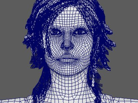 Lara Croft Character 3D 모델
