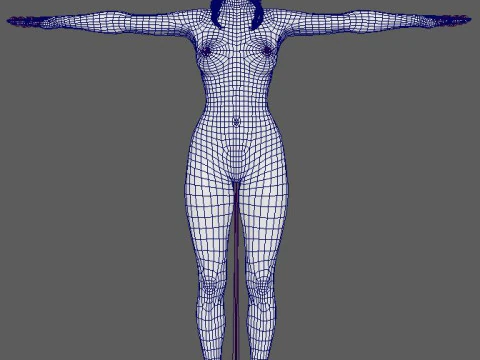 Lara Croft Character 3D Model
