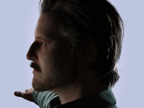 Pedro Pascal Character Modèle 3D