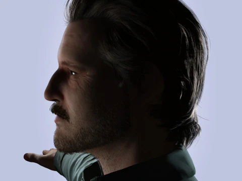 Pedro Pascal Character 3D Model