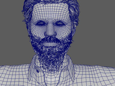 Pedro Pascal Character Modèle 3D