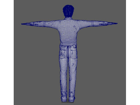 Pedro Pascal Character Modèle 3D