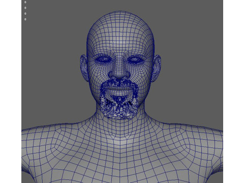 Will smith low-poly Low-poly Modello 3D