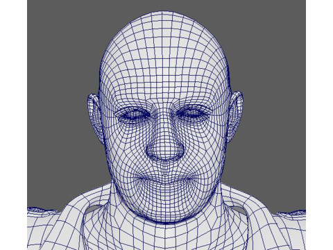 Vin Diesel Low poly - Hyper Realistic 3D Model