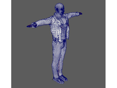 Vin Diesel Low poly - Hyper Realistic 3D Model
