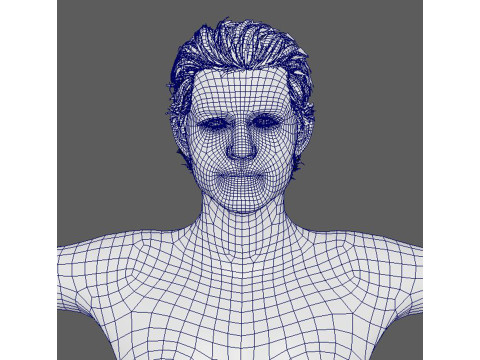 Tom Holland Character Low-poly 3Dモデル