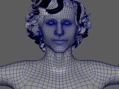 Timothee-Chalamet low-poly 3D Model