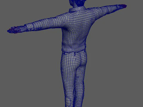 George Clooney Low-poly 3D Model