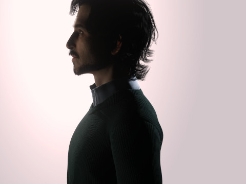 Dev Patel Character Low-poly 3D Model
