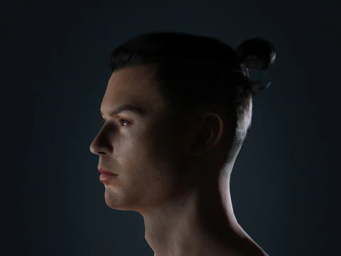 Cristiano Ronaldo Al Nassr Kit - Hyper Realistic Low-poly 3D Model