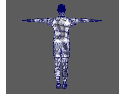 Cristiano Ronaldo Al Nassr Kit - Hyper Realistic Low-poly Modèle 3D