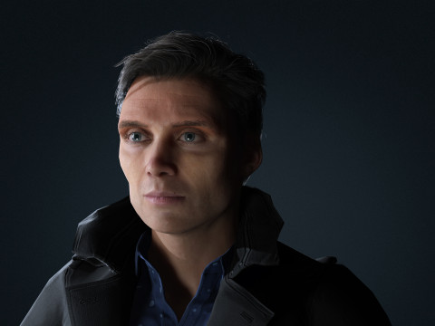 Cillian Murphy tommy shelby Character Low-poly 3D 모델