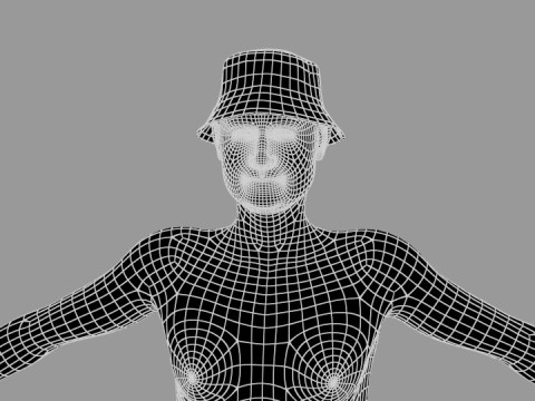 Vladimir Putin Character Low-poly 3D 模型