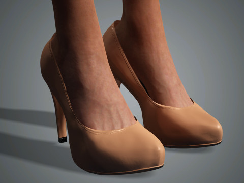Jenna Ortega Character Low-poly Modèle 3D