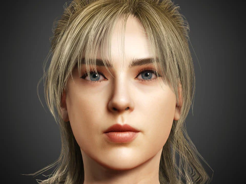 Taylor Swift Character 3D Model