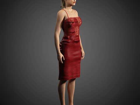 Taylor Swift-personage 3D Model