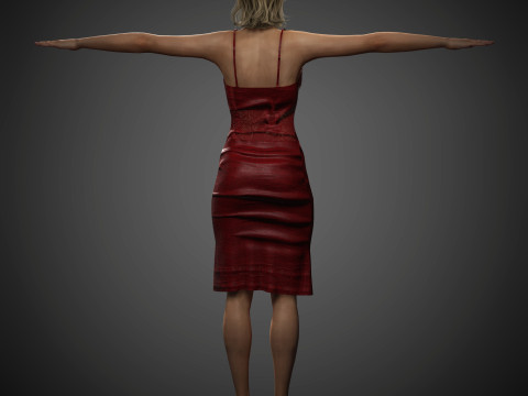 Taylor Swift-personage 3D Model