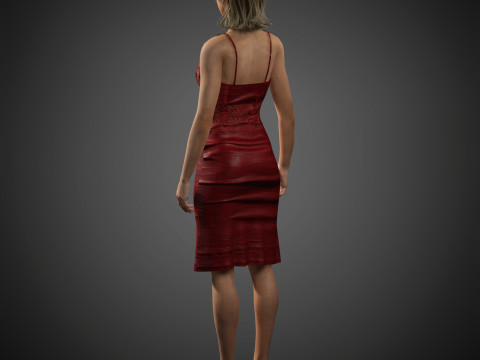 Taylor Swift-personage 3D Model